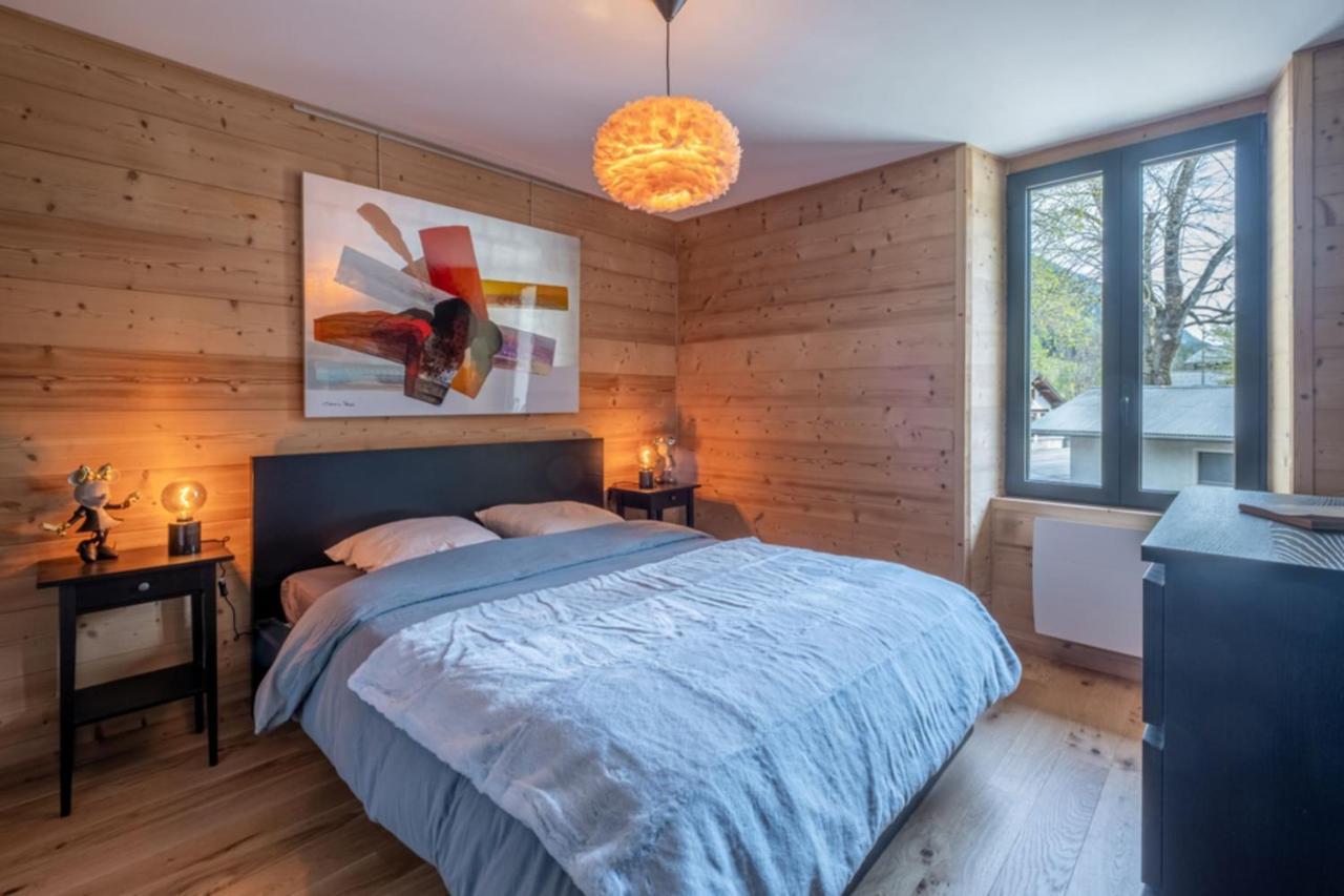 Newly Renovated Apartment With Mont Blanc View 샤모니 외부 사진