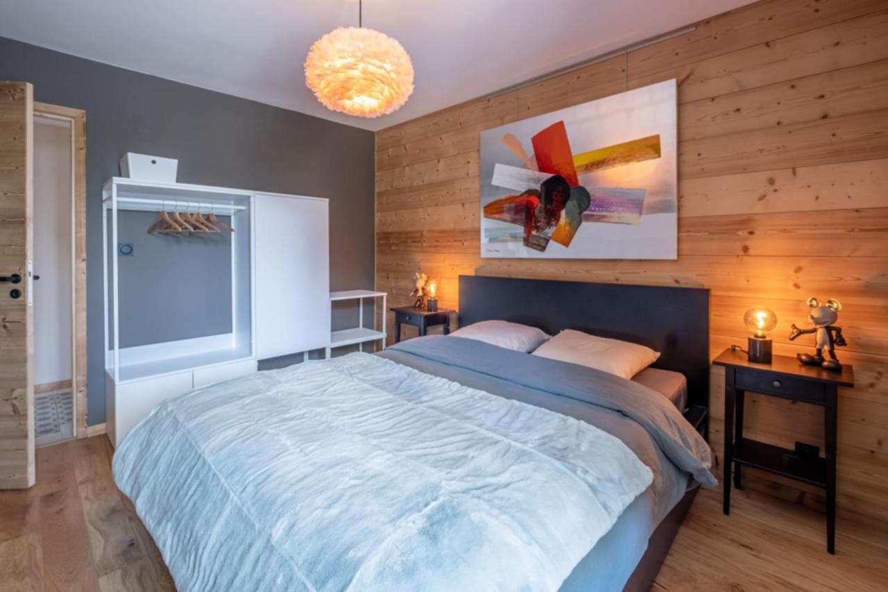 Newly Renovated Apartment With Mont Blanc View 샤모니 외부 사진