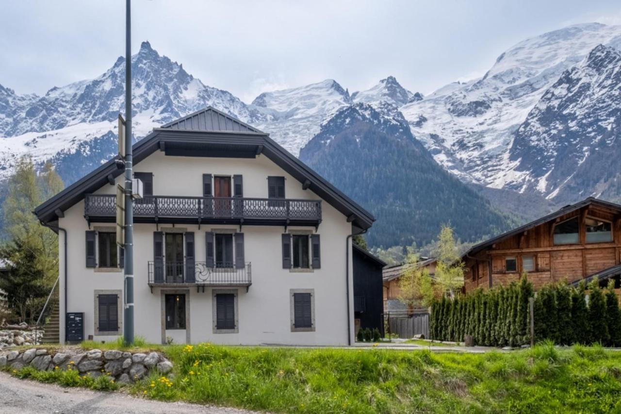 Newly Renovated Apartment With Mont Blanc View 샤모니 외부 사진